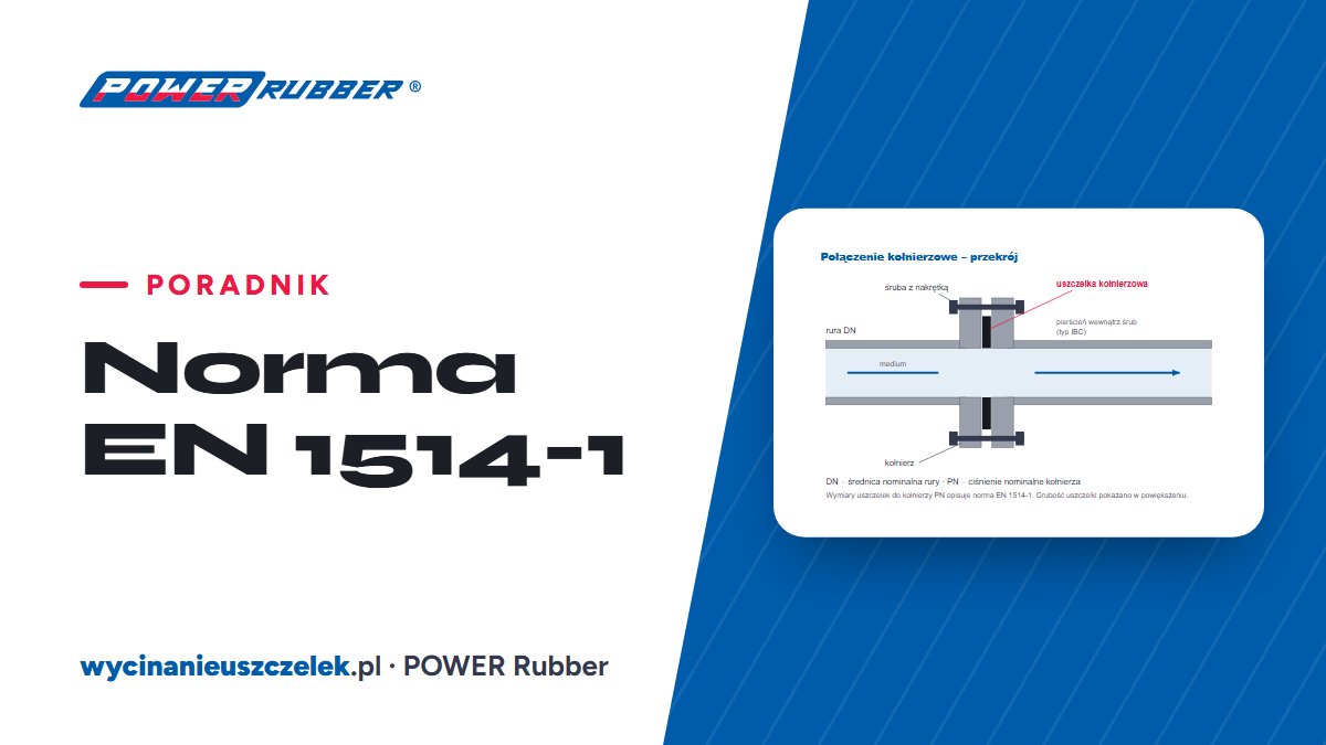 Norma EN 1514-1 — co określa i jak zamówić uszczelki kołnierzowe [2026] — POWER Rubber